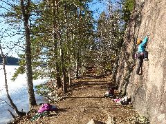 Irene in Divaleden am Ågelsjön