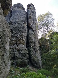 Rechter Ostkamin am Gipfel Teppiche