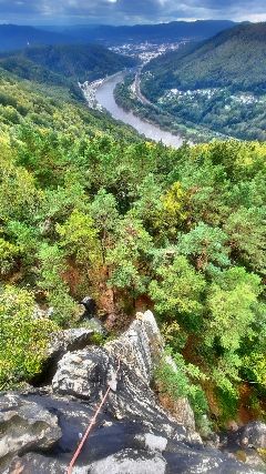 grandioser Ausblick von einem tollen Grat